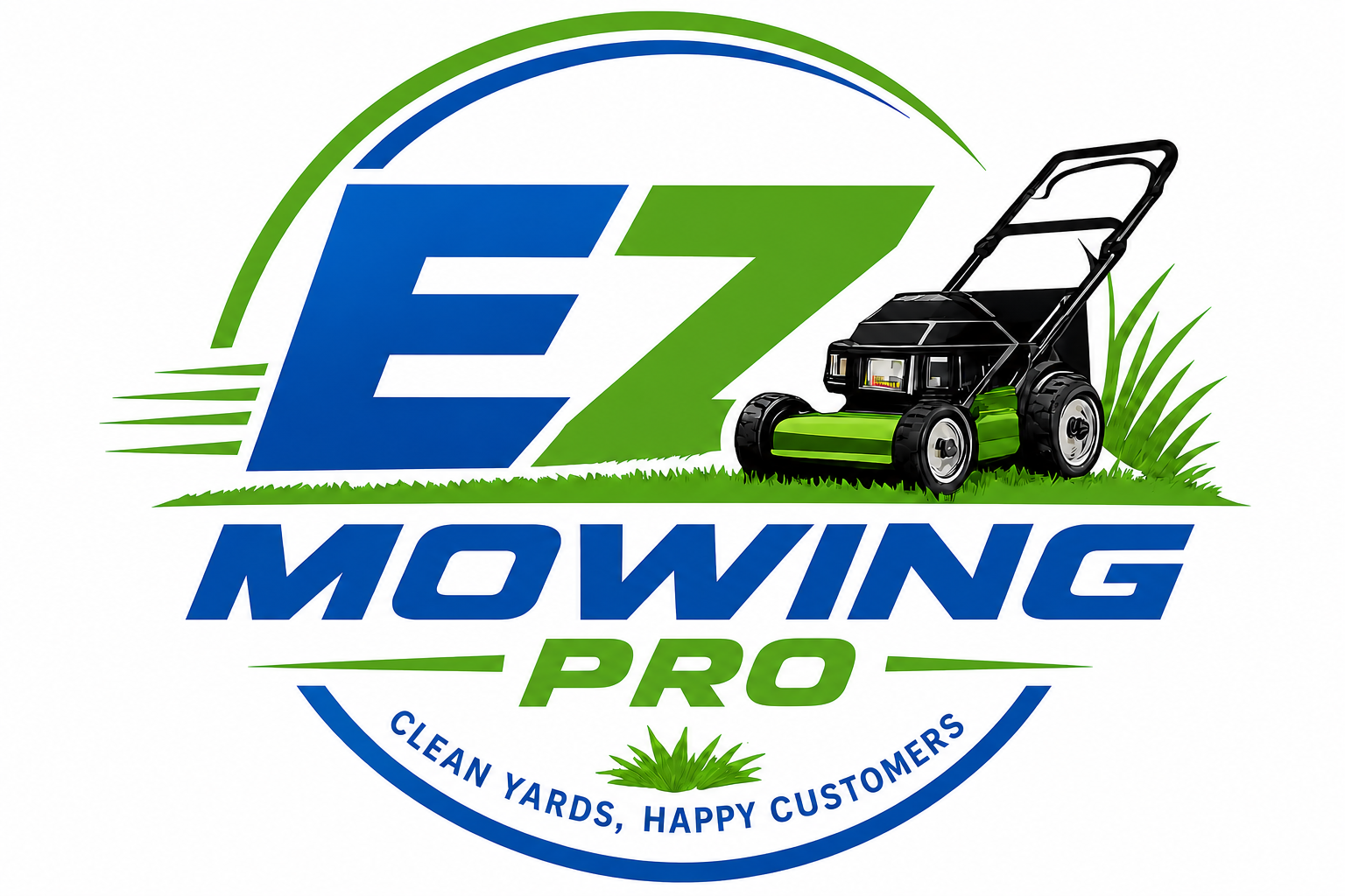 EZ MOWING PRO Logo